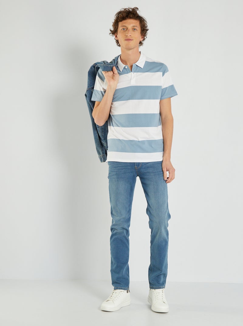 Slim-fit jeans - L32 stonewash vintage - Kiabi