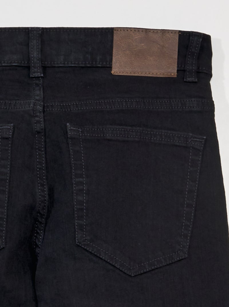 Slim-fit jeans - L32 ZWART - Kiabi