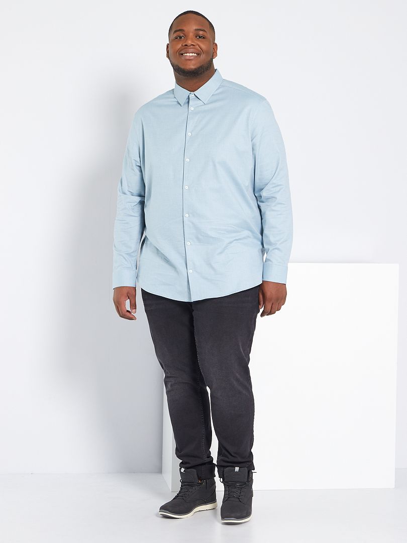Slim-fit jeans - L34 GRIJS - Kiabi