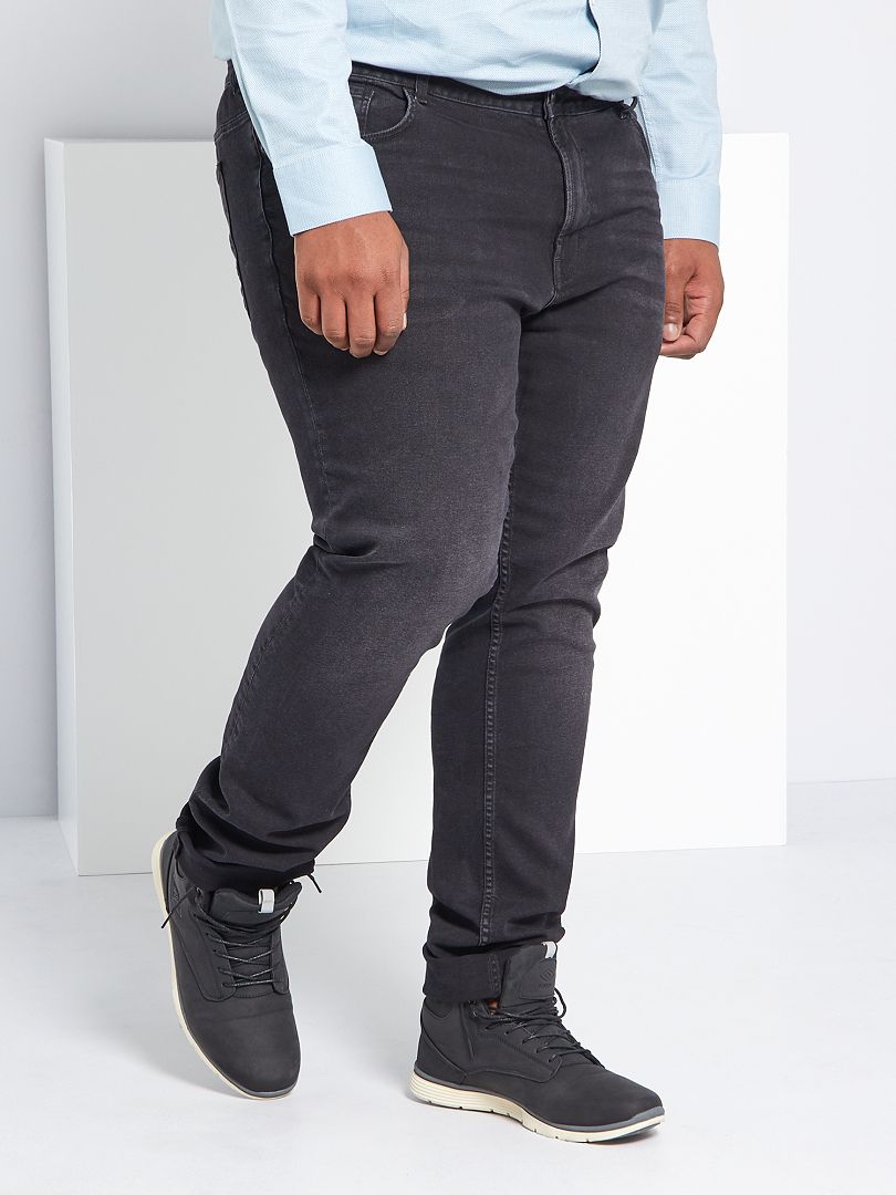Slim-fit jeans - L34 GRIJS - Kiabi