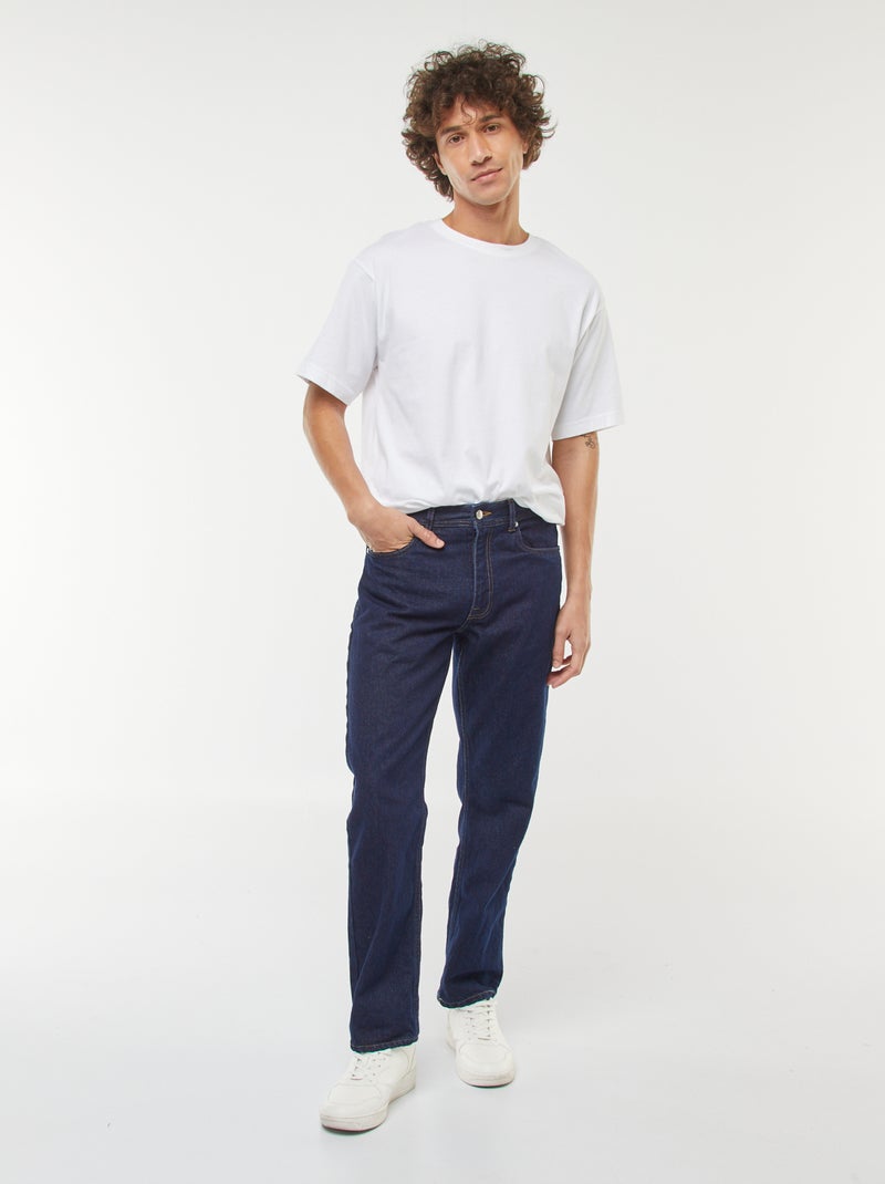 Slim-fit jeans - Made in France Blauw - Kiabi