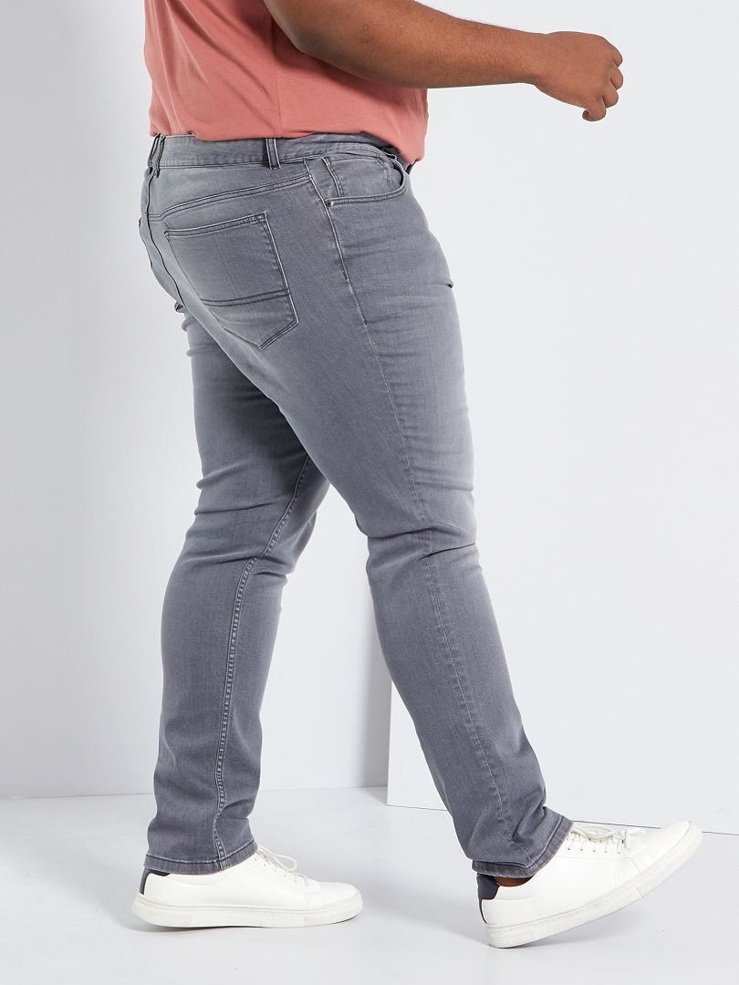 Slim-fit jeans L30 GRIJS - Kiabi