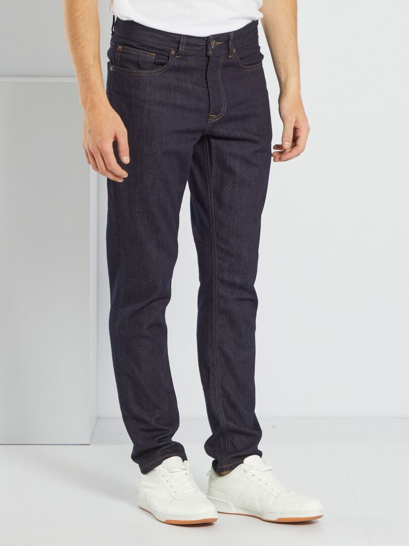 Slim-fit jeans L32 BLAUW - Kiabi
