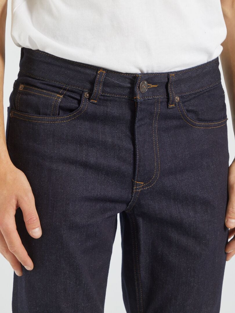 Slim-fit jeans L32 BLAUW - Kiabi