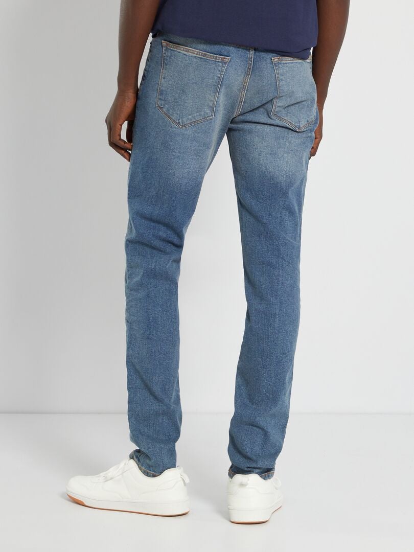Slim-fit jeans L32 stonewash vintage - Kiabi