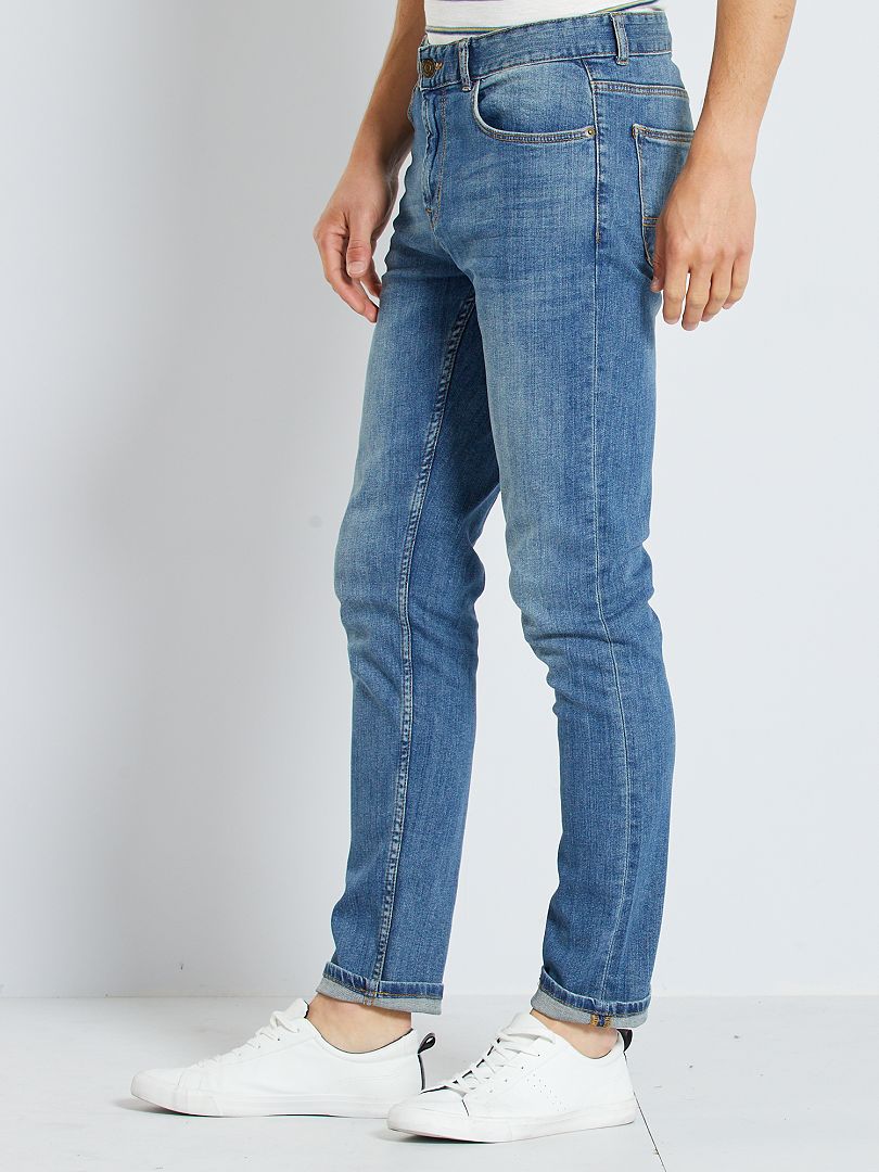 Slim-fit jeans L32 stonewash vintage - Kiabi