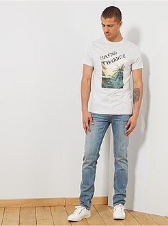 Slim-fit jeans L34 'Ecodesign' - Kiabi