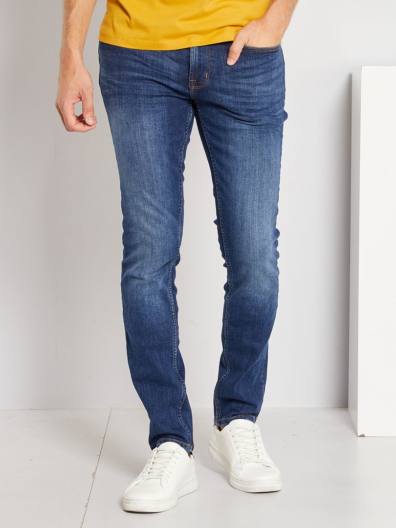 Slim-fit jeans L34 raw denim - Kiabi