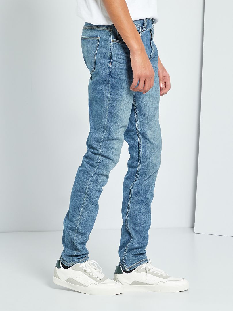 passagier Komkommer onregelmatig Slim-fit jeans L36 +1m90 - BLAUW - Kiabi - 22.00€