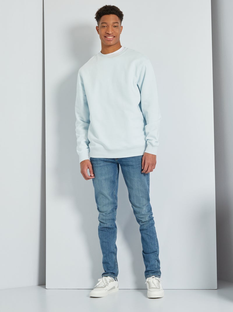 Slim-fit jeans L38 +1m95 BLAUW - Kiabi