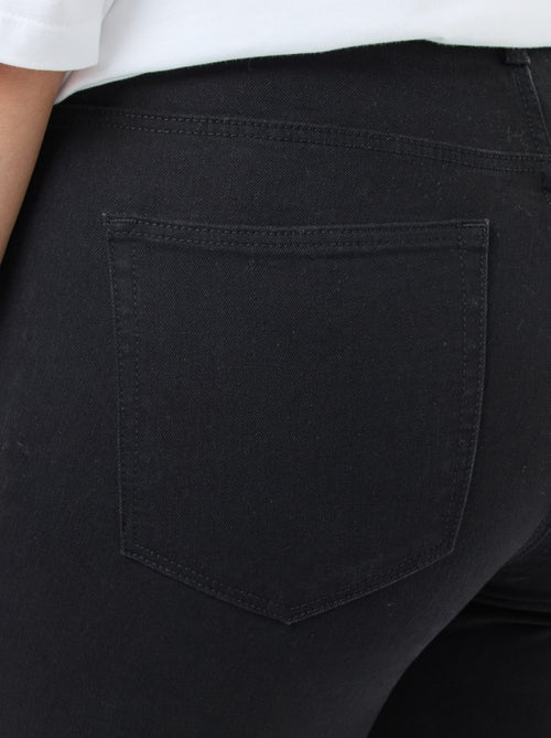 Slim-fit jeans met hoge taille - L28 - Kiabi