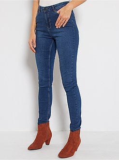 Slim-fit jeans met lengte US32 'Ecodesign' - Kiabi