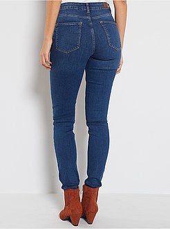 Slim-fit jeans met lengte US32 'Ecodesign' - Kiabi