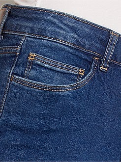 Slim-fit jeans met lengte US32 'Ecodesign' - Kiabi