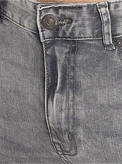 Slim-fit jeans met scheurtjes - Kiabi