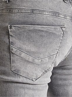 Slim-fit jeans met scheurtjes - Kiabi