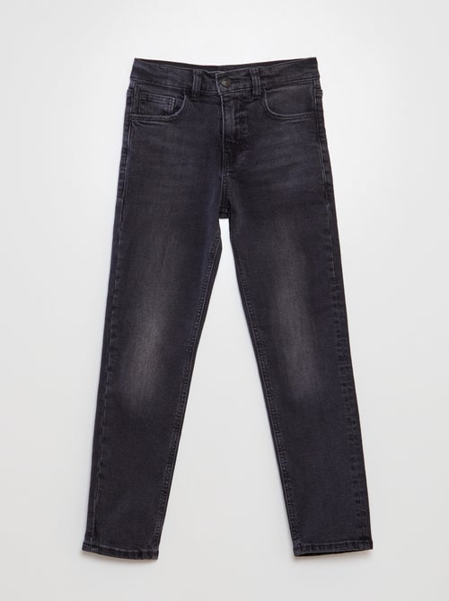 Slim-fit jeans met verstelbare taille - Kiabi