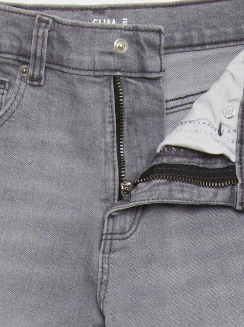 Slim-fit jeans met verstelbare taille - Kiabi