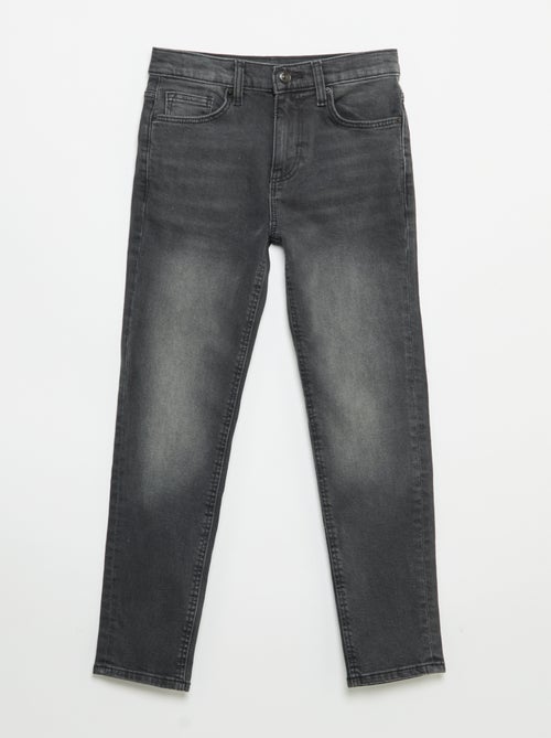 Slim-fit jeans met verstelbare taille - Kiabi
