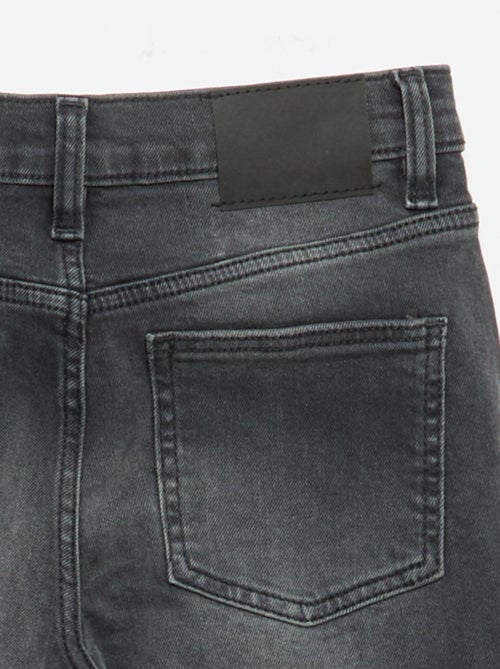 Slim-fit jeans met verstelbare taille - Kiabi