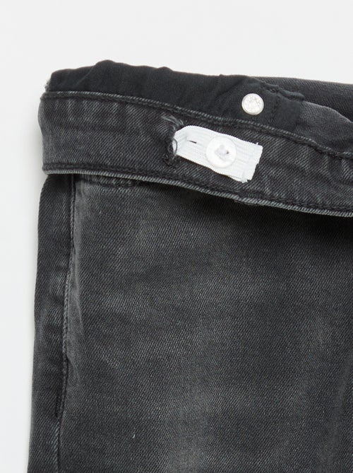 Slim-fit jeans met verstelbare taille - Kiabi