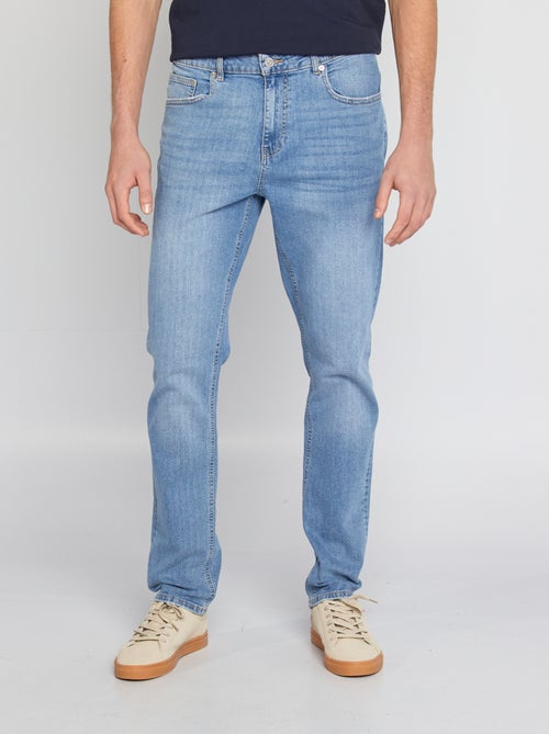 Slim-fit jeans van stretchkatoen - L36 - Kiabi