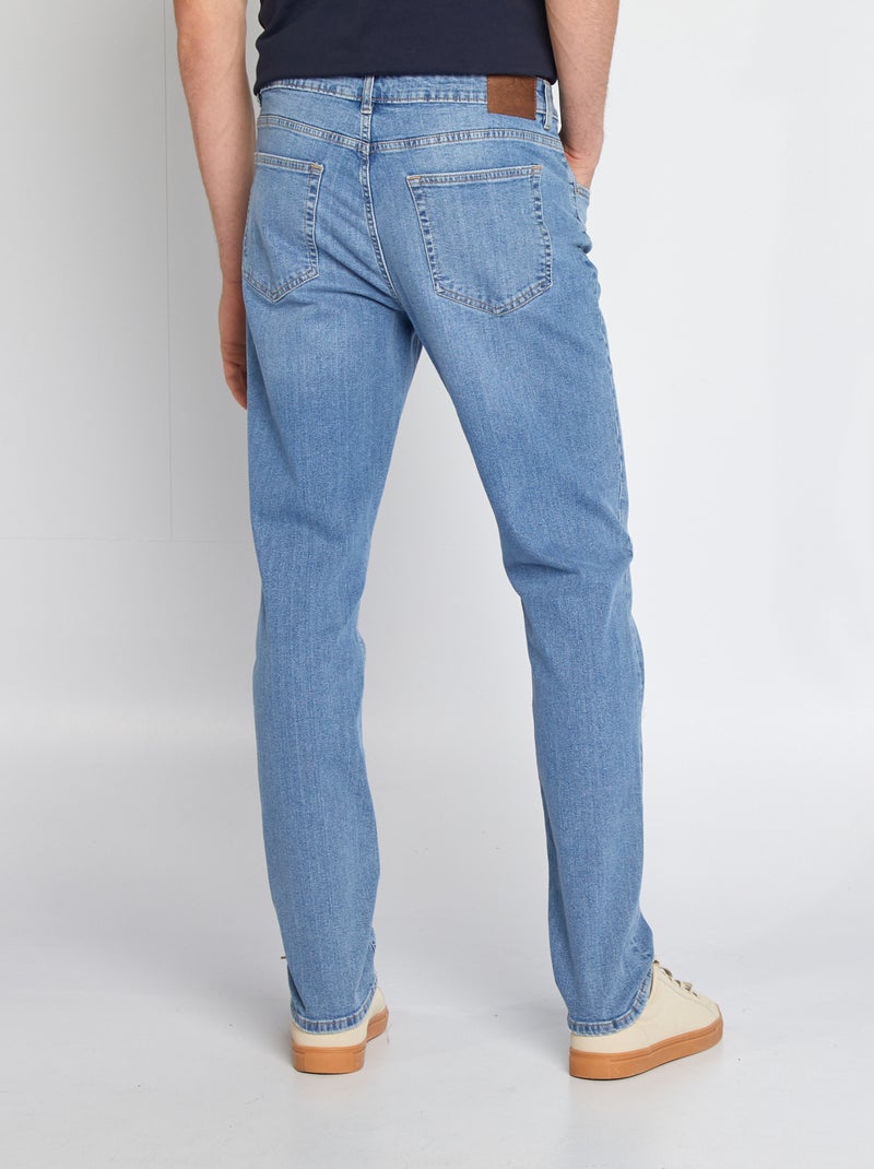 Slim-fit jeans van stretchkatoen - L36 BLAUW - Kiabi