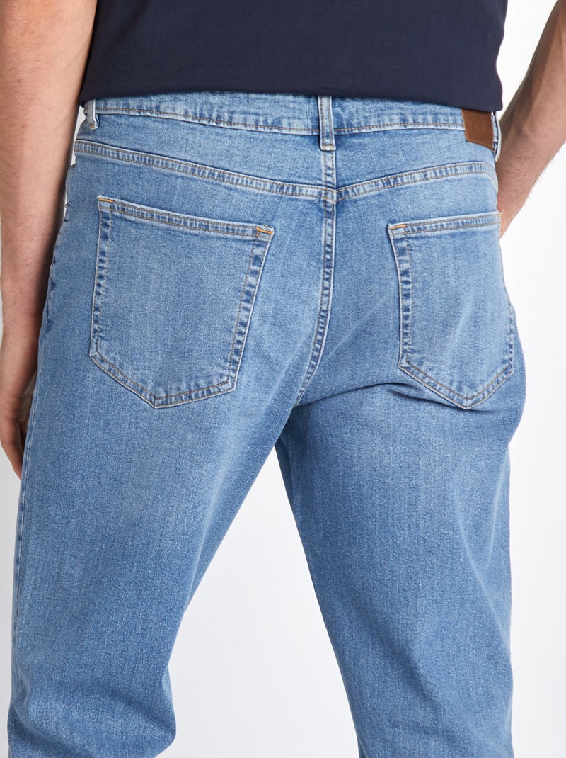 Slim-fit jeans van stretchkatoen - L36 BLAUW - Kiabi