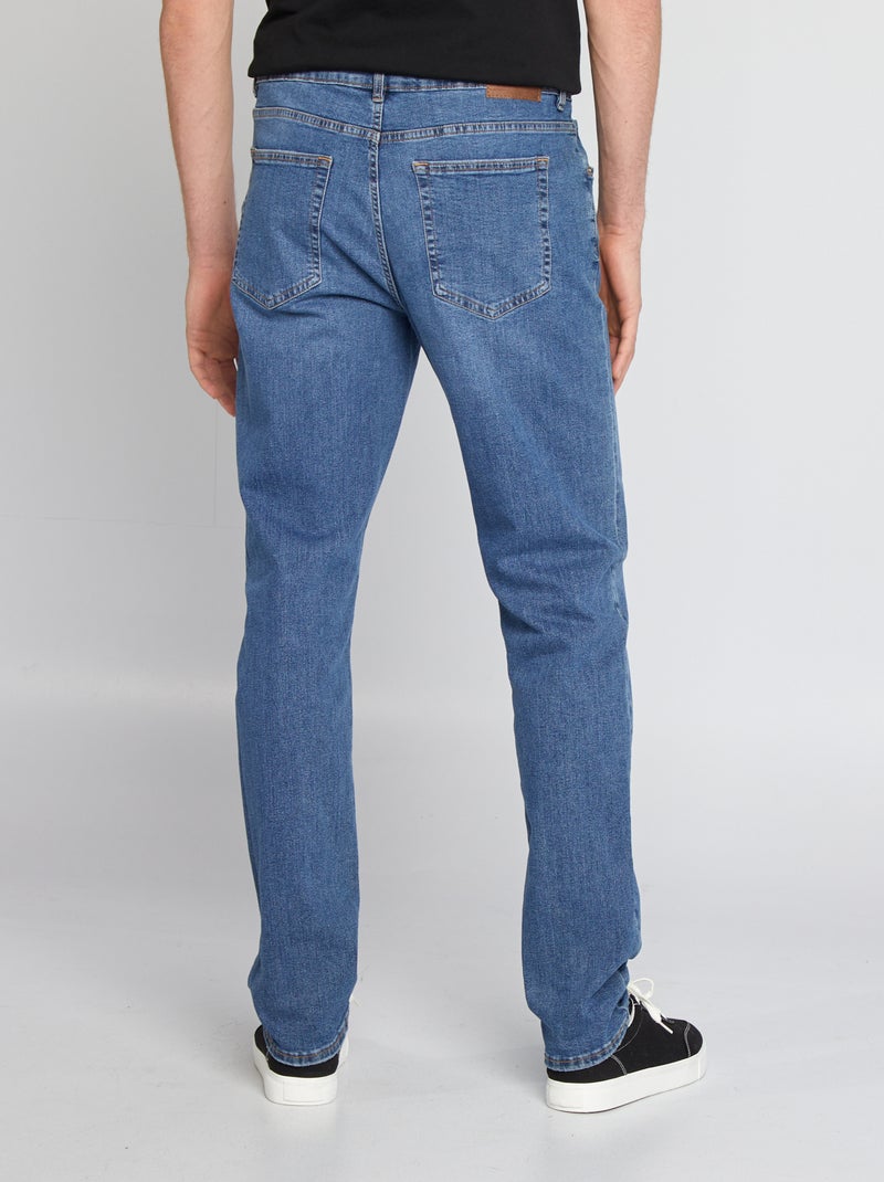 Slim-fit jeans van stretchkatoen - L36 BLAUW - Kiabi
