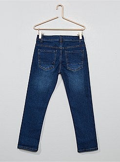 Slim-fit jeans voor volslanke kinderen 'Ecodesign' - Kiabi