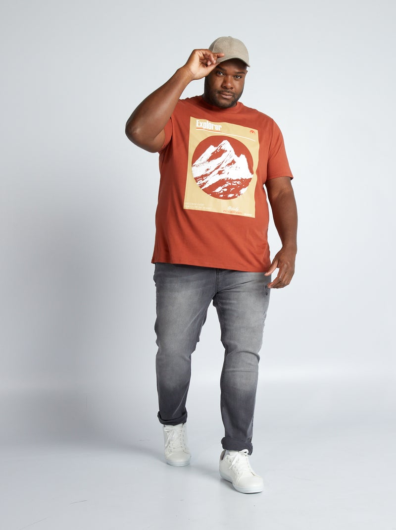 Slim-fit jeans ZWART - Kiabi