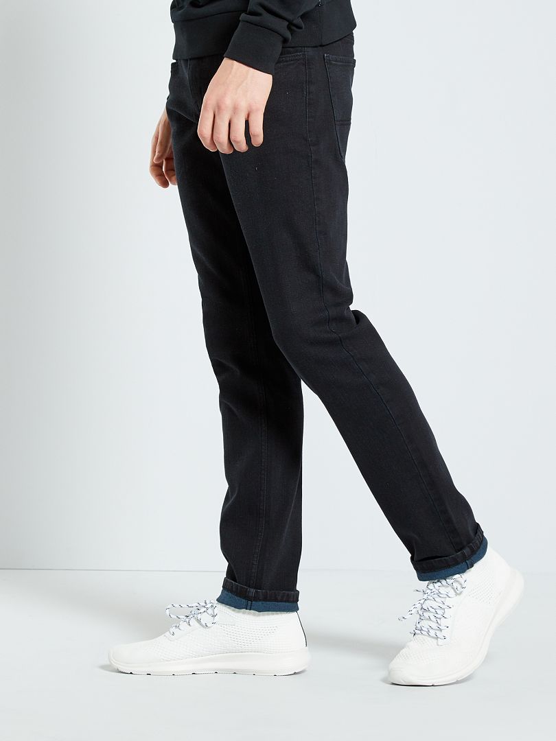 Slim-fit jeans zwart - Kiabi