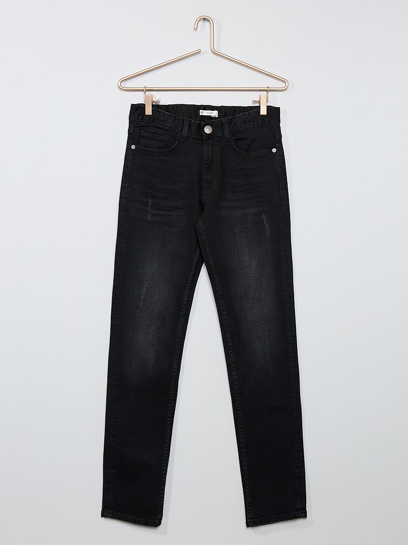 Slim-fit jeans ZWART - Kiabi