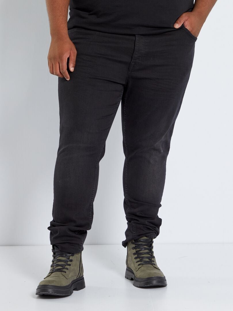 Slim-fit jeans ZWART - Kiabi