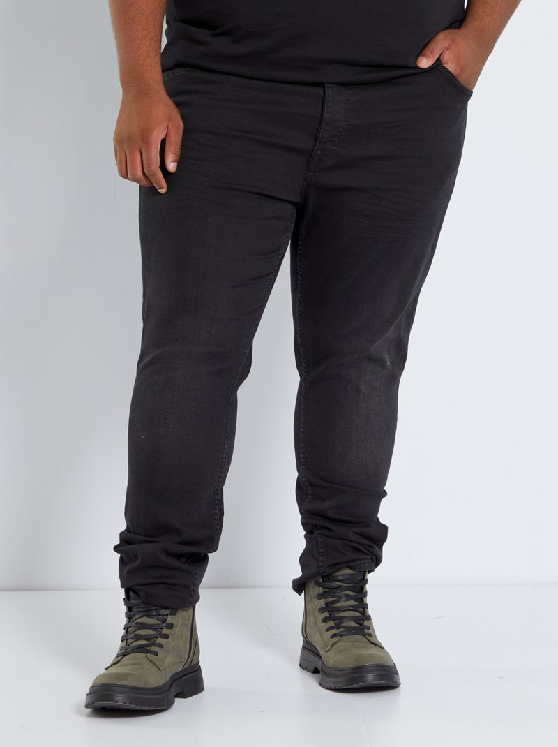 Slim-fit jeans ZWART - Kiabi