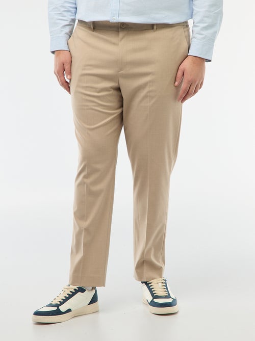 Slim-fit kostuumbroek - Kiabi