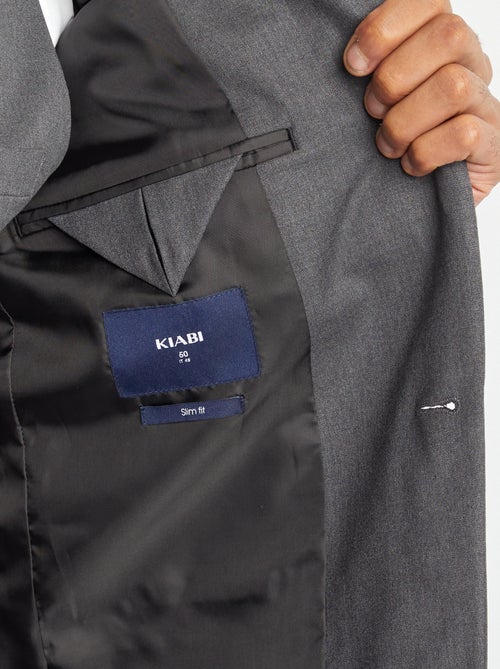 Slim fit-kostuumjas voor heren - Kiabi