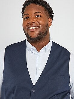 Slim-fit kostuumvest - Kiabi