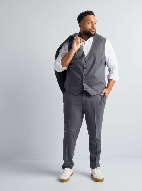 Slim-fit kostuumvest - Kiabi