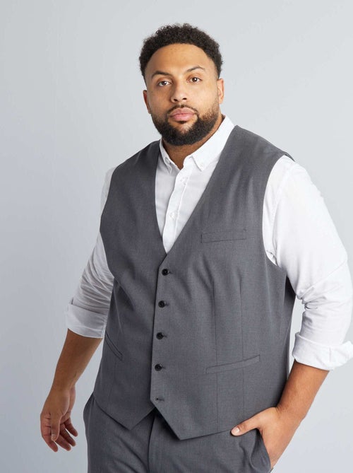 Slim-fit kostuumvest - Kiabi