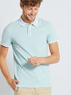 Slim-fit polo van piquéstof - Kiabi