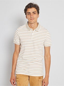 Slim-fit polo van piquétricot - Kiabi