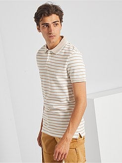 Slim-fit polo van piquétricot - Kiabi