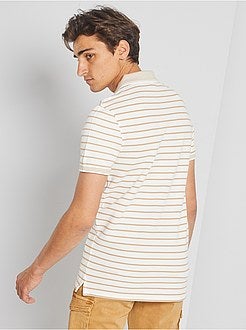 Slim-fit polo van piquétricot - Kiabi