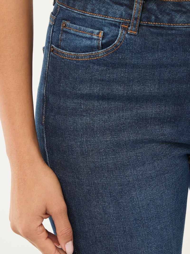 Slim-fit spijkerbroek - 30L BLAUW - Kiabi