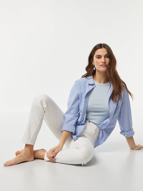 Slim-fit spijkerbroek - 30L - Kiabi