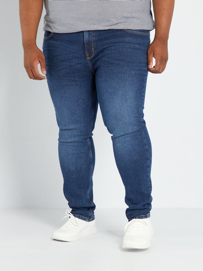 Slim-fit spijkerbroek - L32 BLAUW - Kiabi