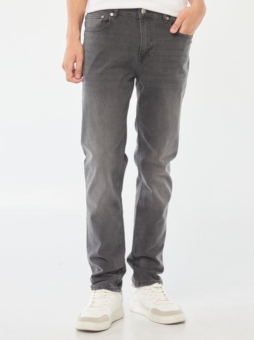 Slim-fit spijkerbroek met vijf zakken - Kiabi