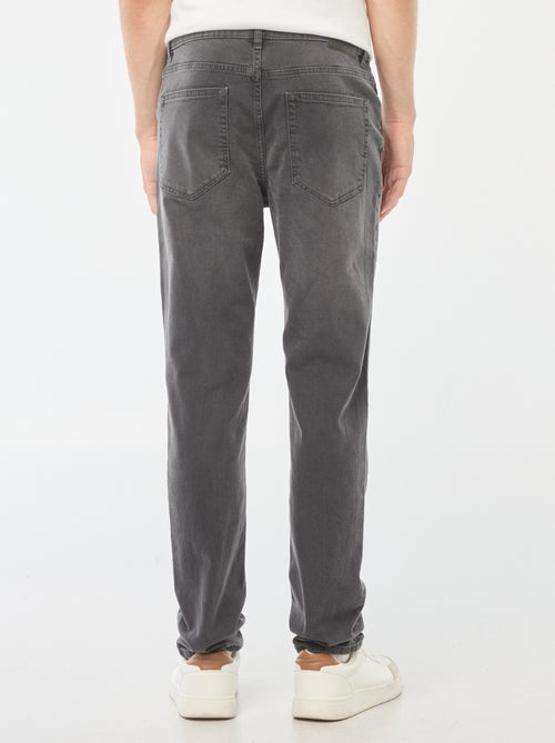 Slim-fit spijkerbroek met vijf zakken - Kiabi