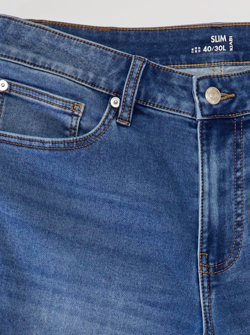 Slim-fit stretchjeans - L30 - Kiabi